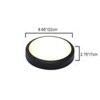 Moderne Minimalistische Waterdichte Ronde Aluminium Acryl LED Buiten Plafondlamp Voor Tuin