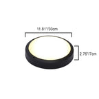 Moderne Minimalistische Waterdichte Ronde Aluminium Acryl LED Buiten Plafondlamp Voor Tuin