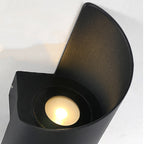 Moderne minimalistische waterdichte spiraal aluminium acryl LED wandlamp voor slaapkamer