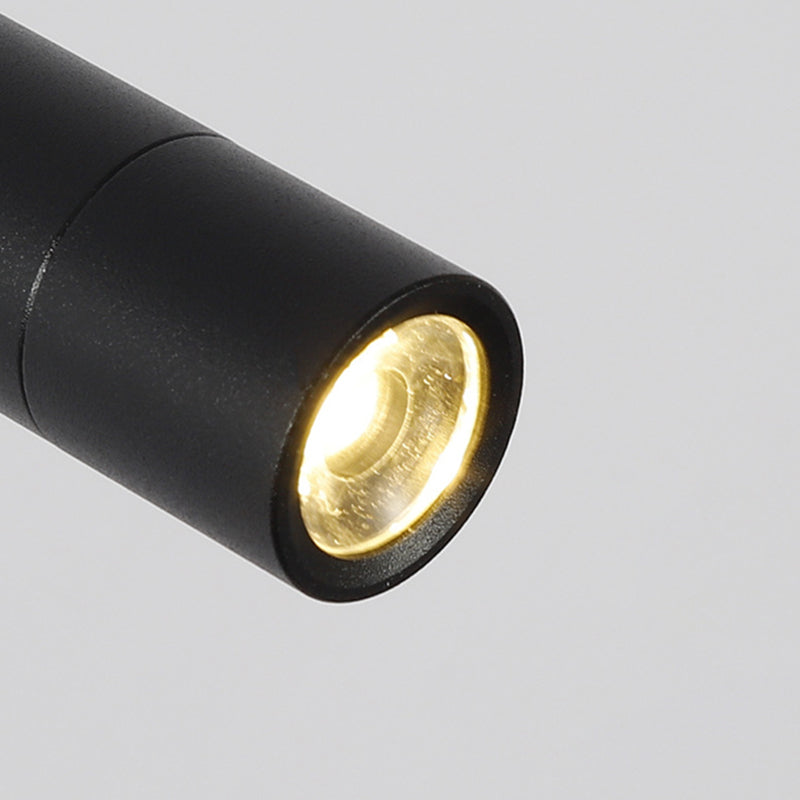 Moderne Minimalistische IJzeren Ronde Flexibele Buiging Buis LED Leeslamp Wandlamp voor Slaapkamer
