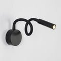 Moderne Minimalistische IJzeren Ronde Flexibele Buiging Buis LED Leeslamp Wandlamp voor Slaapkamer