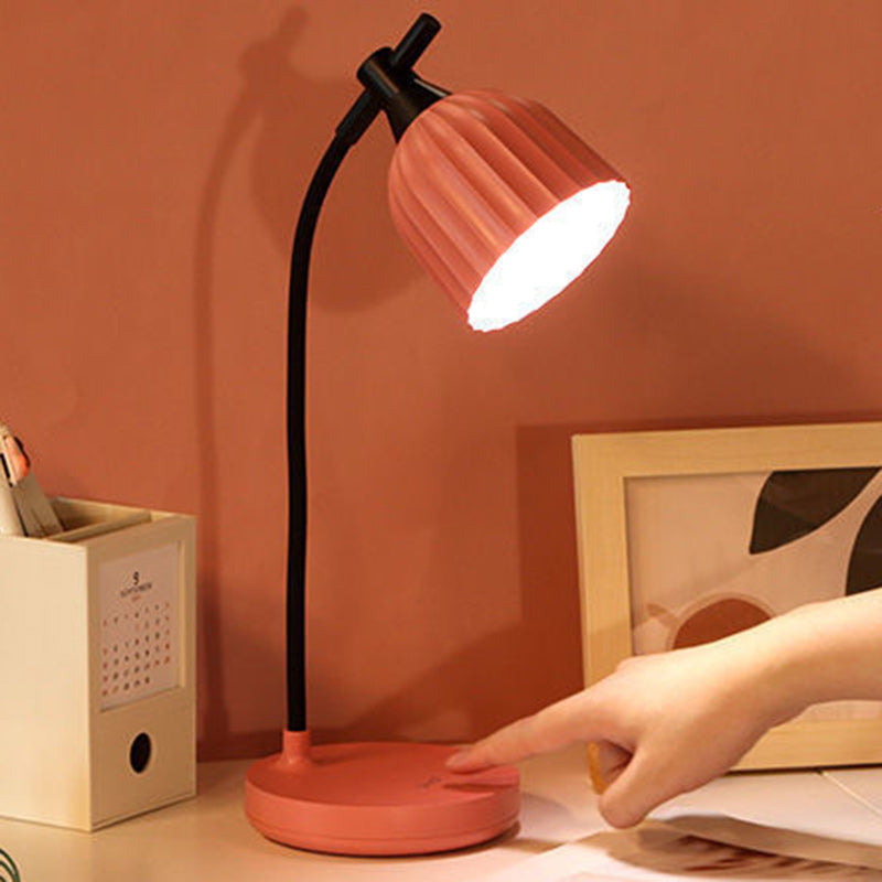 Moderne Minimalistische Ronde Vouwen ABS LED Tafellamp Voor Woonkamer