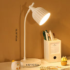 Moderne Minimalistische Ronde Vouwen ABS LED Tafellamp Voor Woonkamer