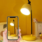 Moderne Minimalistische Ronde Vouwen ABS LED Tafellamp Voor Woonkamer