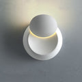 Contemporary Nordic Iron Round Eclipse Rotatable LED Wandlamp voor Nachtkastje