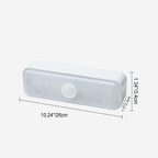 Moderne Minimalistische Oplaadbare Magnetische Zuignap Kunststof Strip Rechthoekige LED Wandlamp Nachtlampje Voor Het Leren