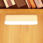 Moderne Minimalistische Oplaadbare Magnetische Zuignap Kunststof Strip Rechthoekige LED Wandlamp Nachtlampje Voor Het Leren