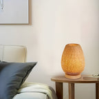 Bamboo tafellamp met USB-voeding Duurzaam en energiezuinig ontwerp