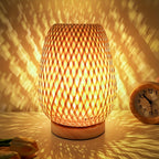 Bamboo tafellamp met USB-voeding Duurzaam en energiezuinig ontwerp
