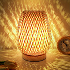 Aura Lamp - Bamboe USB-aangedreven Tafellamp voor de Slaapkamer
