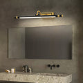 Luxe Zwart-Gouden Spiegel Lamp – LumoGold | Avosian