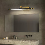 Luxe Zwart-Gouden Spiegel Lamp – LumoGold | Avosian