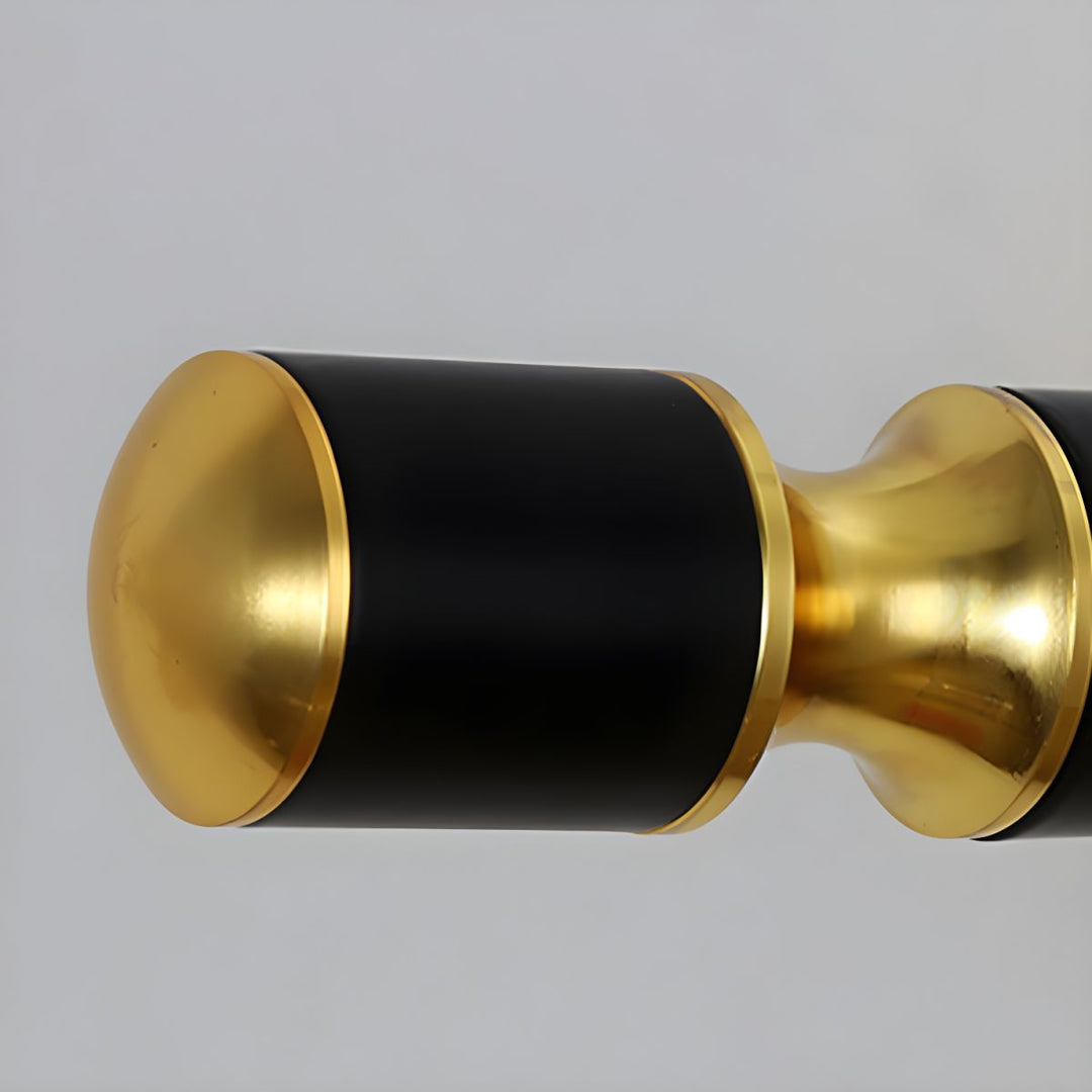 Luxe Zwart-Gouden Spiegel Lamp – LumoGold | Avosian