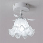 Mini Bloem Plafondlamp - Luxe Mini Pendellicht voor Tijdloze Sfeer