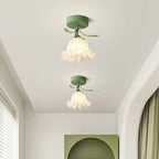 Mini Bloem Plafondlamp - Luxe Mini Pendellicht voor Tijdloze Sfeer