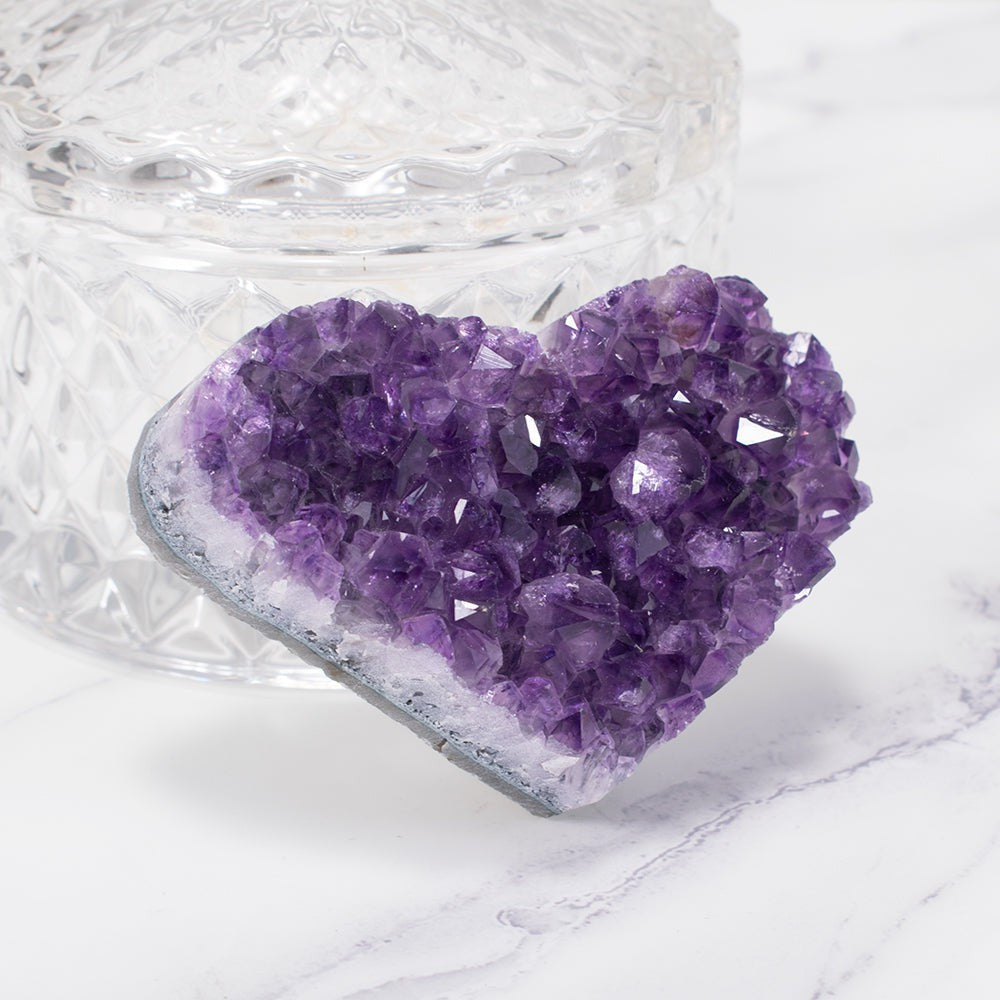 Amethisten Cluster Hart