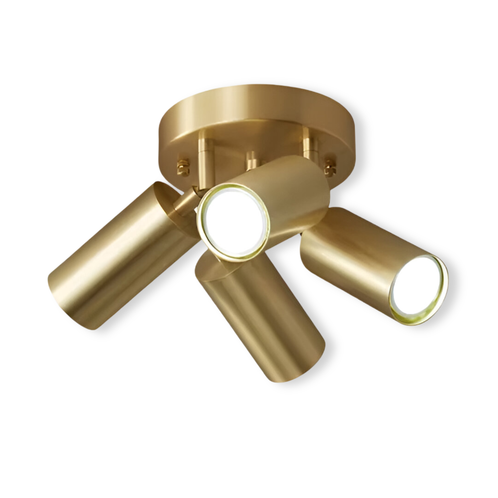 Messing LED Plafondlamp Modern Ontwerp