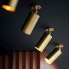 Messing LED Plafondlamp Modern Ontwerp