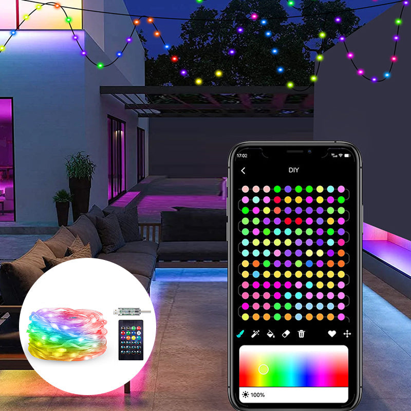 Wi-Fi Bluetooth Slimme Led voor Buiten