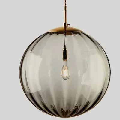 Moderne Glas-Plafondlamp met geïntegreerde LED-verlichting