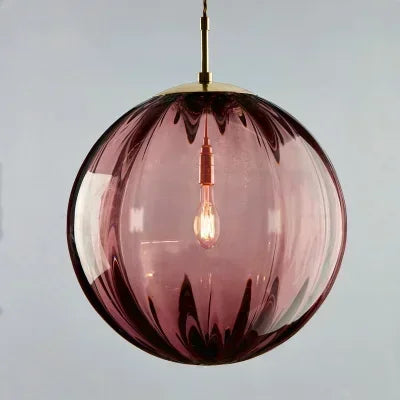 Moderne Glas-Plafondlamp met geïntegreerde LED-verlichting
