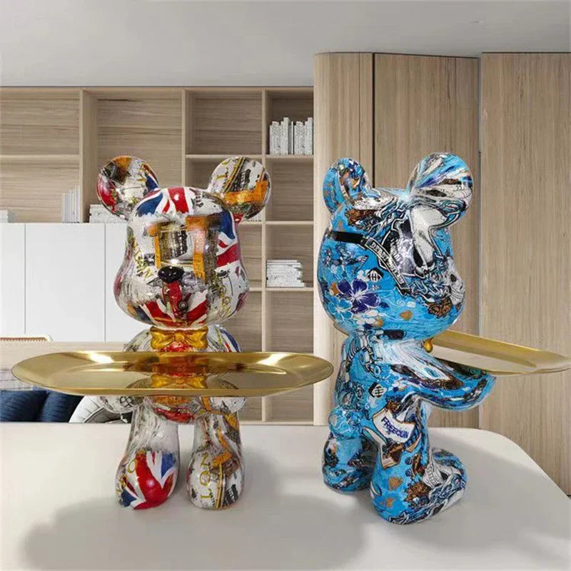StreetPaws - Graffiti-Bear-Figuur