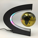 Magische zwevende globe met LED-verlichting en educatieve touch