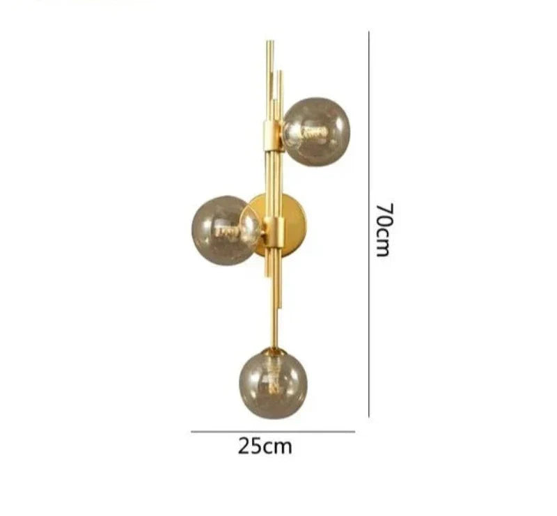 Moderne Glasball wandlampen – Elegante LED wandlampen voor slaapkamer en woonkamer