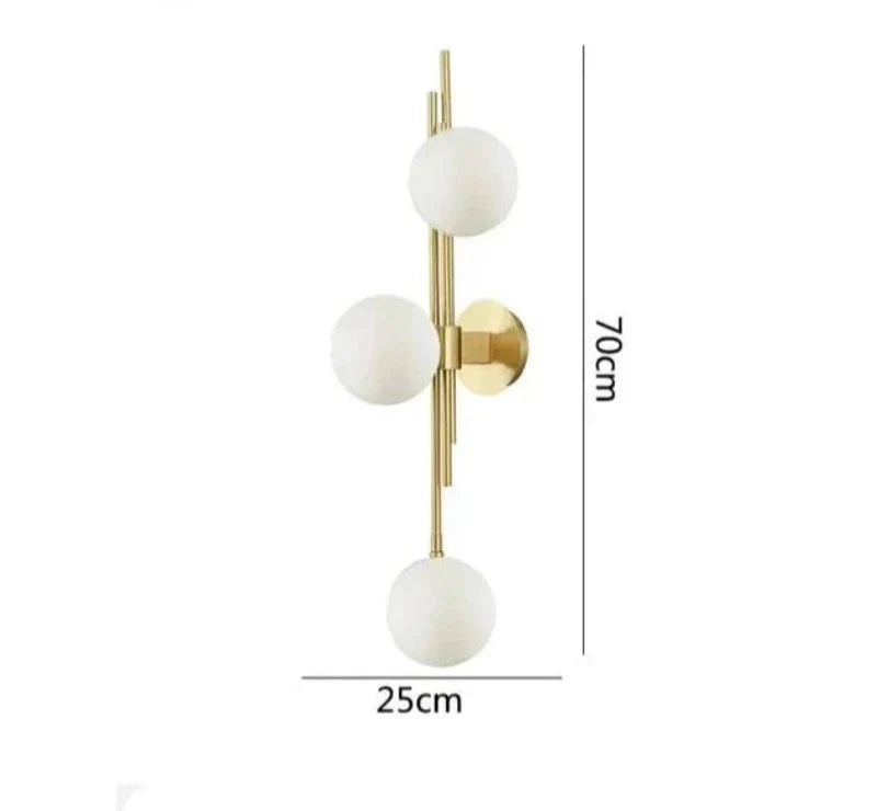 Moderne Glasball wandlampen – Elegante LED wandlampen voor slaapkamer en woonkamer