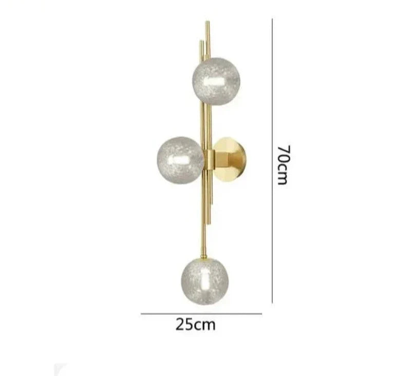 Moderne Glasball wandlampen – Elegante LED wandlampen voor slaapkamer en woonkamer