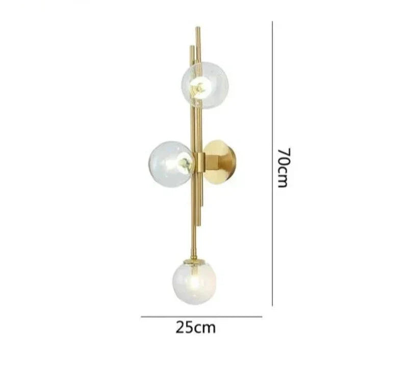 Moderne Glasball wandlampen – Elegante LED wandlampen voor slaapkamer en woonkamer