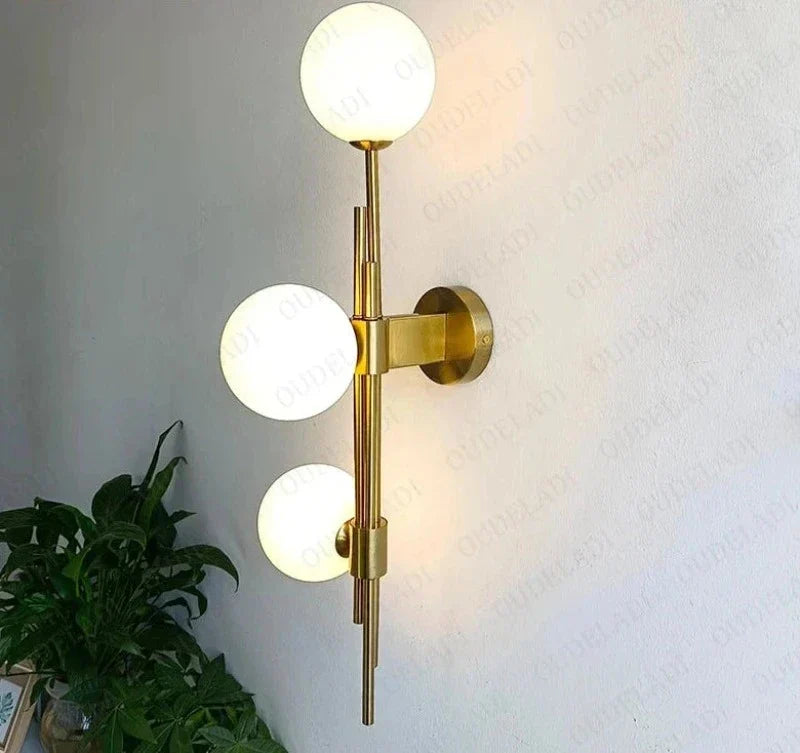 Moderne Glasball wandlampen – Elegante LED wandlampen voor slaapkamer en woonkamer