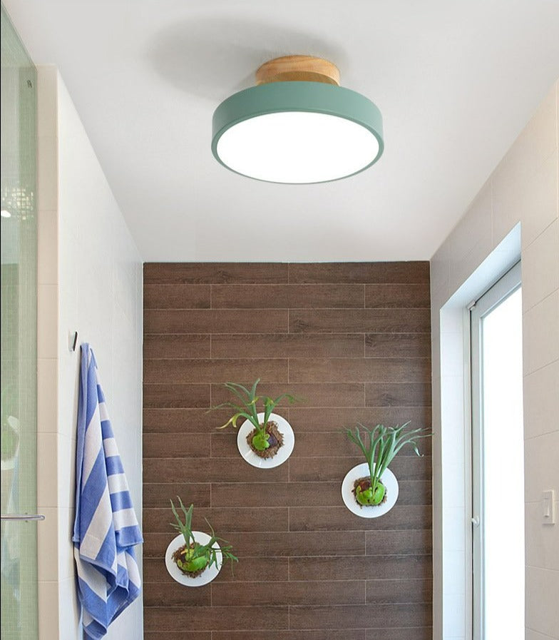 Kleurrijke Nordic LED Plafondlamp