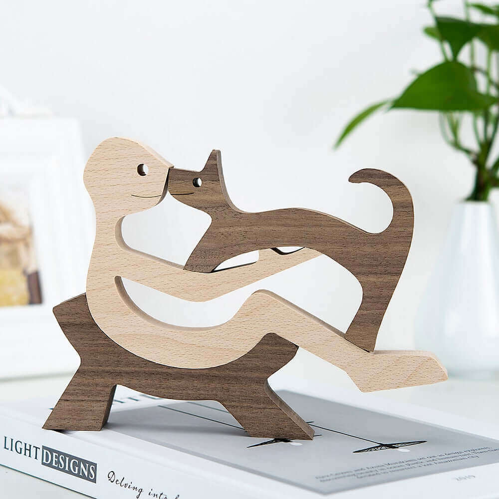 Deense Houten Dieren Ornamenten