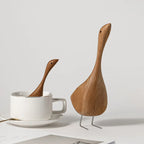 Noordse Houten Gans Figuren
