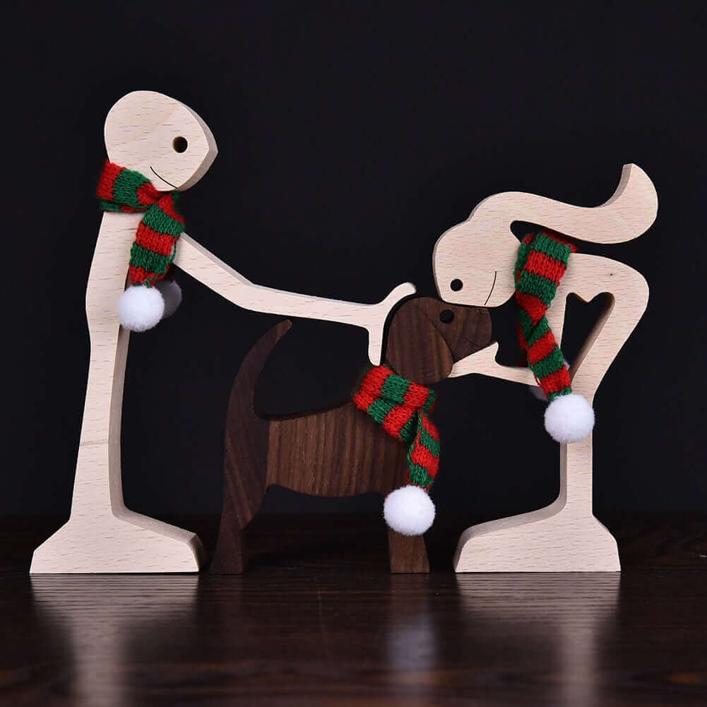 Deense Houten Dieren Ornamenten