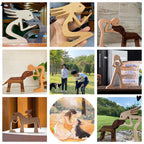 Deense Houten Dierenornamenten