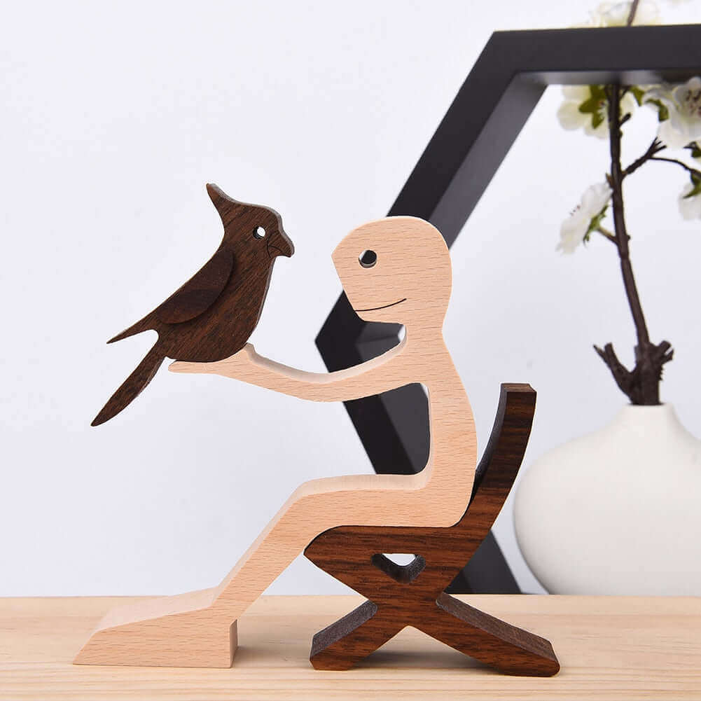 Deense Houten Dieren Ornamenten
