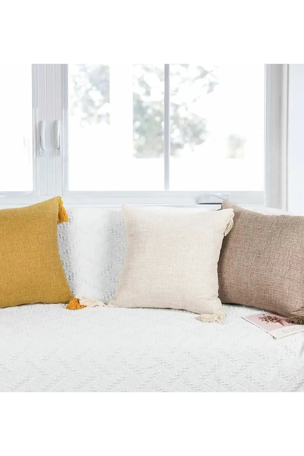 Lino Throw Pillow Cover | Avosian