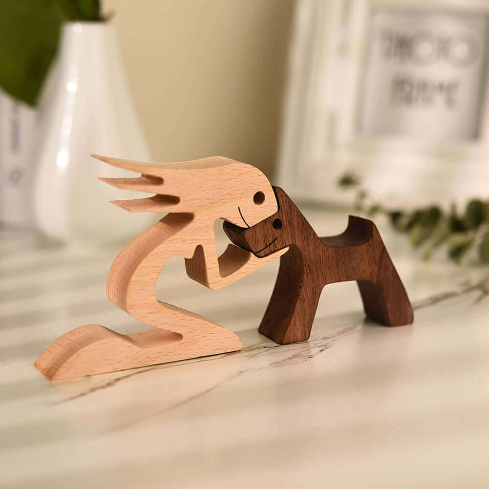 Deense Houten Dieren Ornamenten