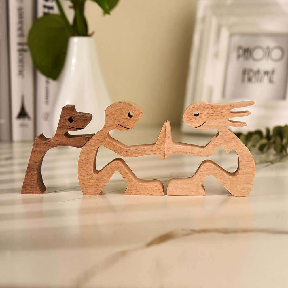 Deense Houten Dieren Ornamenten