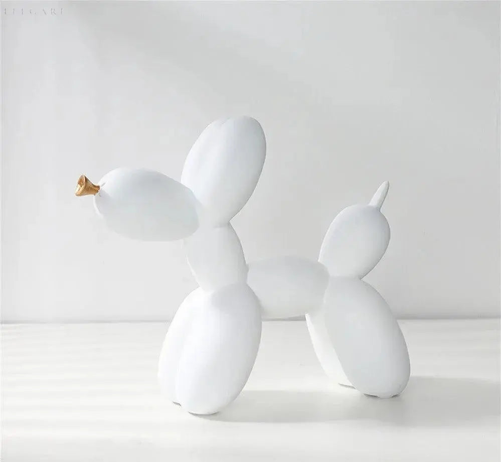 Haku - Ballon ornament met gouden snavel