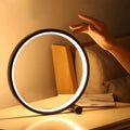 Dimbare LED Touch Rond Tafel Lamp voor Creatieve Ruimtes