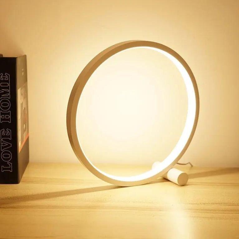 Dimbare LED Touch Rond Tafel Lamp voor Creatieve Ruimtes