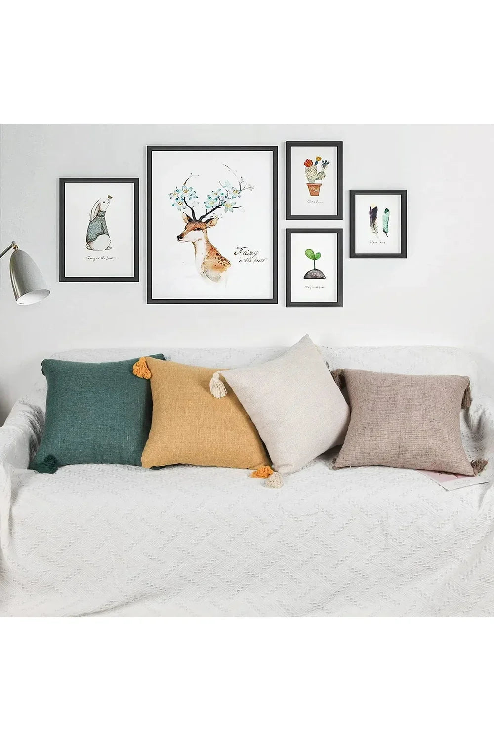 Lino Throw Pillow Cover | Avosian