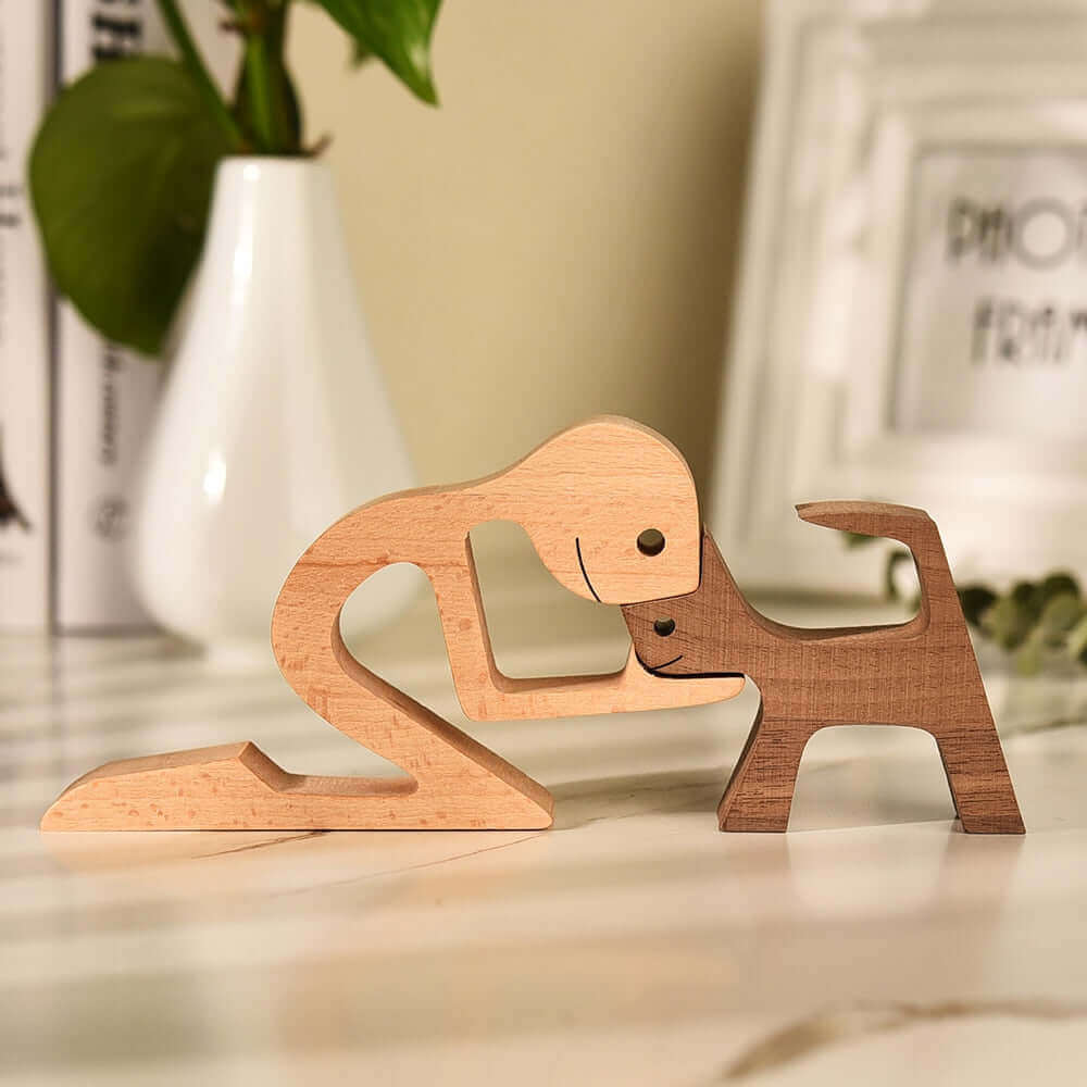Deense Houten Dieren Ornamenten