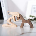 Deense Houten Dierenornamenten