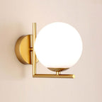 Gouden Wandlamp