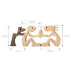 Deense Houten Dieren Ornamenten