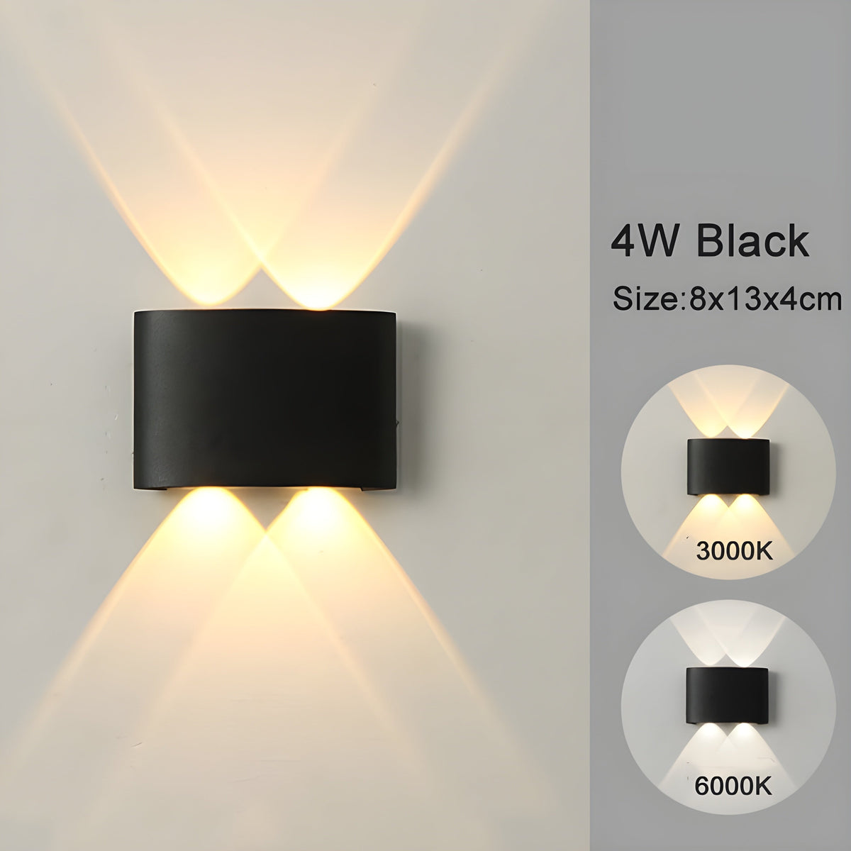 LED wandlampen voor binnen- en buitenruimtes
